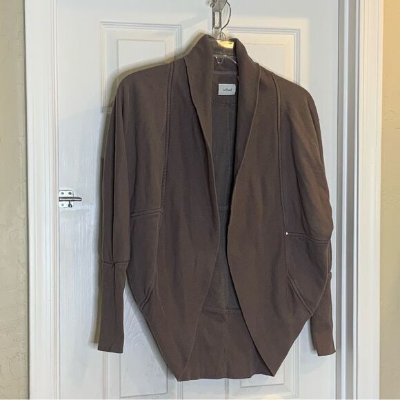 Aritzia Wilfred Diderot Circle Sweater Size Small Taupe Color - Picture 3 of 10